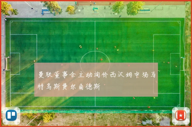 曼联董事会主动询价西汉姆中场马特乌斯费尔南德斯